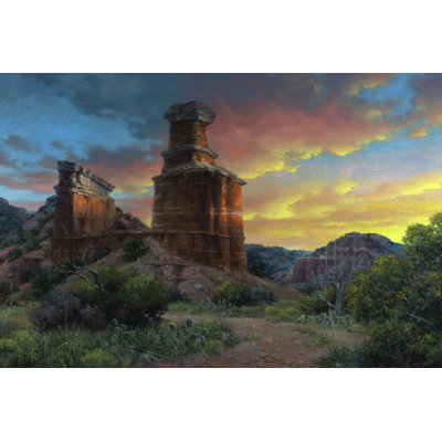 Spell Of The Palo Duro by Jack Sorenson - Wrapped Canvas Art Prints