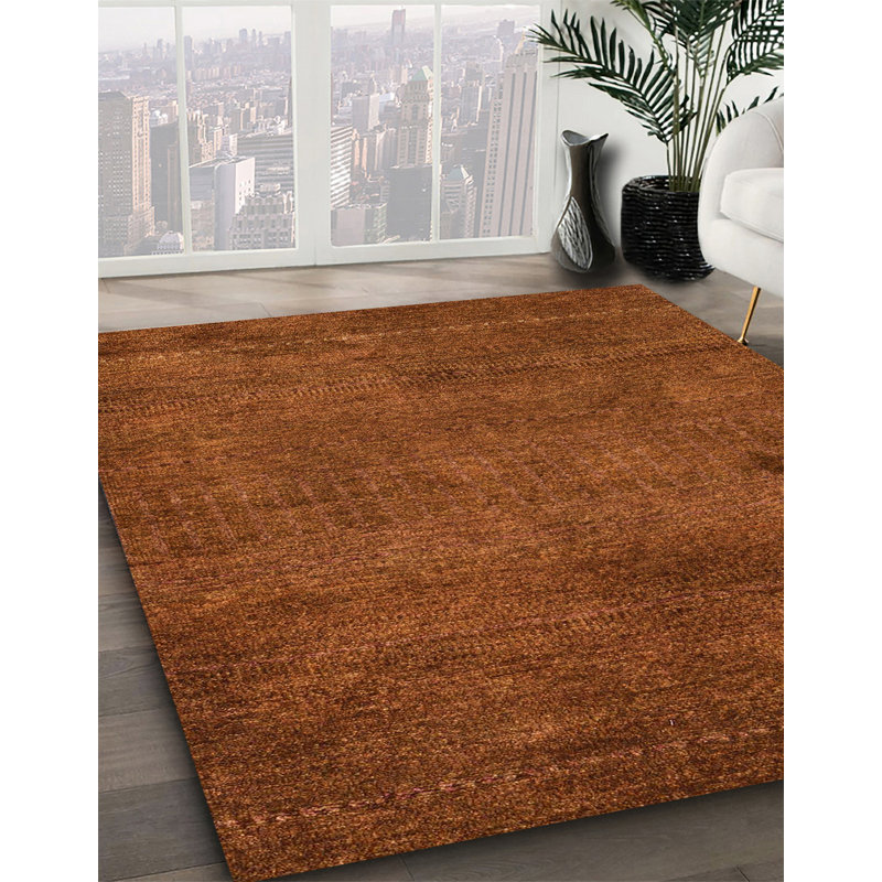 Abstract Indoor Rug, Square 6'