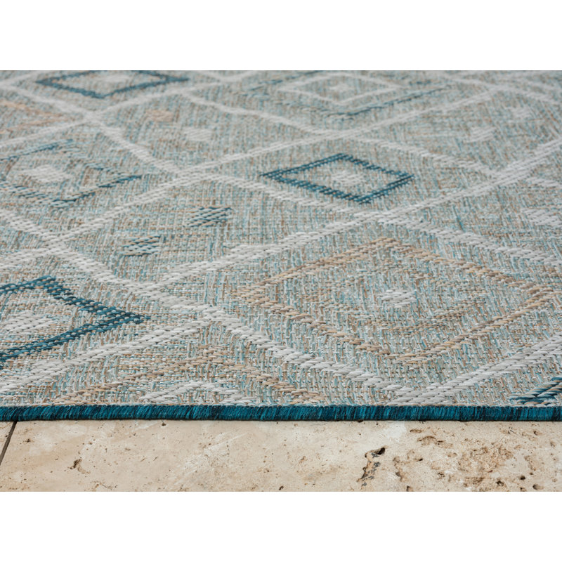 Kemo Flatweave Indoor Rug, Rectangle 5' x 6'11"