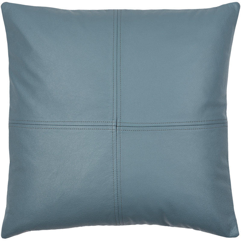 Coussin Declan, Deep Teal, Rembourrage du duvet, 20 po x 20 po