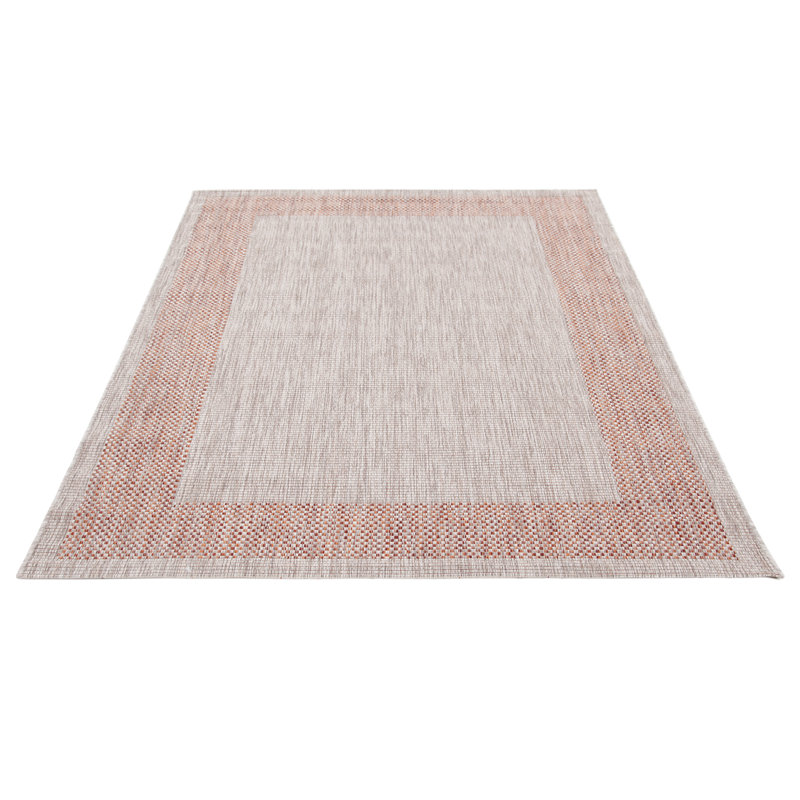 Decoste Abstract Hand Woven Indoor / Outdoor Area Rug, Rectangle 160 x 230cm