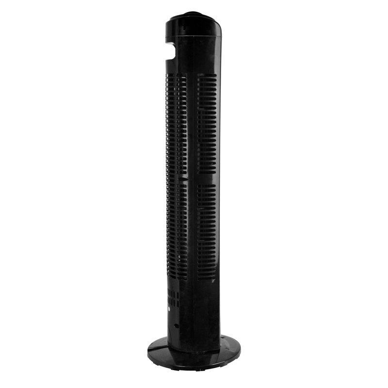 29 Inch Oscillating Tower Fan, Black