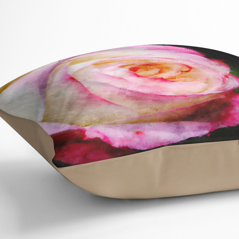 Square Throw Cushion, 40cm H x 40cm W x 15cm D, Stone