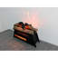 Foyer électrique infrarouge 23 po, insert à bûches 3D, 1 500 W de chaleur, 5 000 / h, luminosité de flamme réglable, 11 choix de température, télécommande / ul, foyer intérieur de 23 pouces, flamme, options, garage