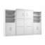 Grand lit Arlex et 2 étagères avec portes (126 W)-88513669
