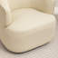 Fauteuil demi-tonneau pivotant de 32 po Tybias-1826379101