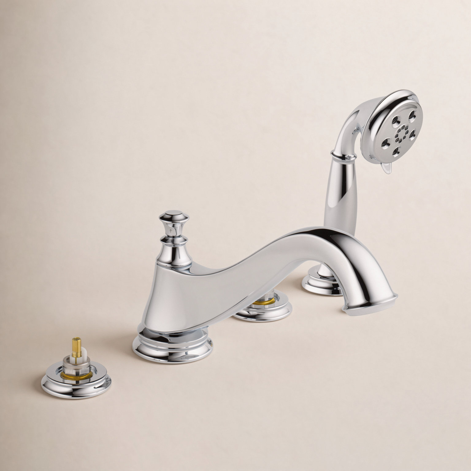 Cassidy™ Deck-Mounted Roman Tub Faucet, Chrome