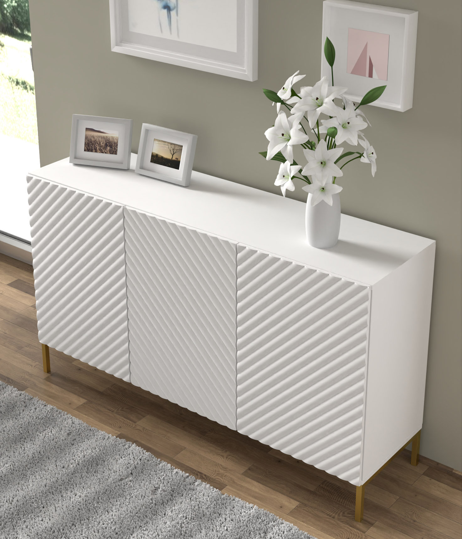 Modern living on sale room sideboard