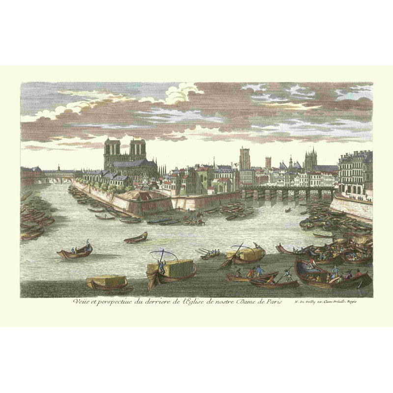 Vue de la France VII (JP), H 20 po x l 30 po