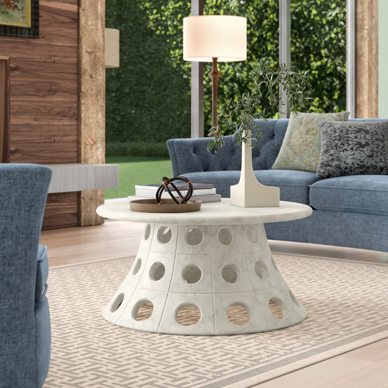 Taper Circle Cocktail Table