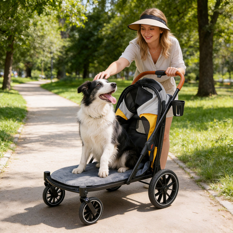 Foldable Pet Stroller 