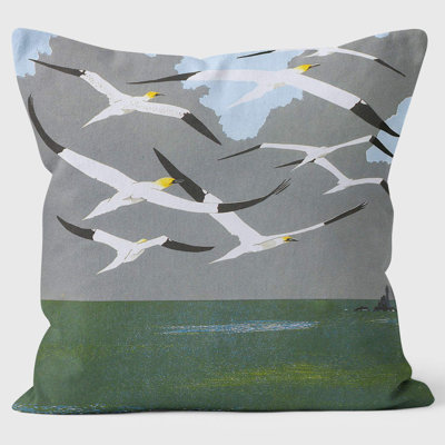 Gannets - Robert Gillmor Cushion