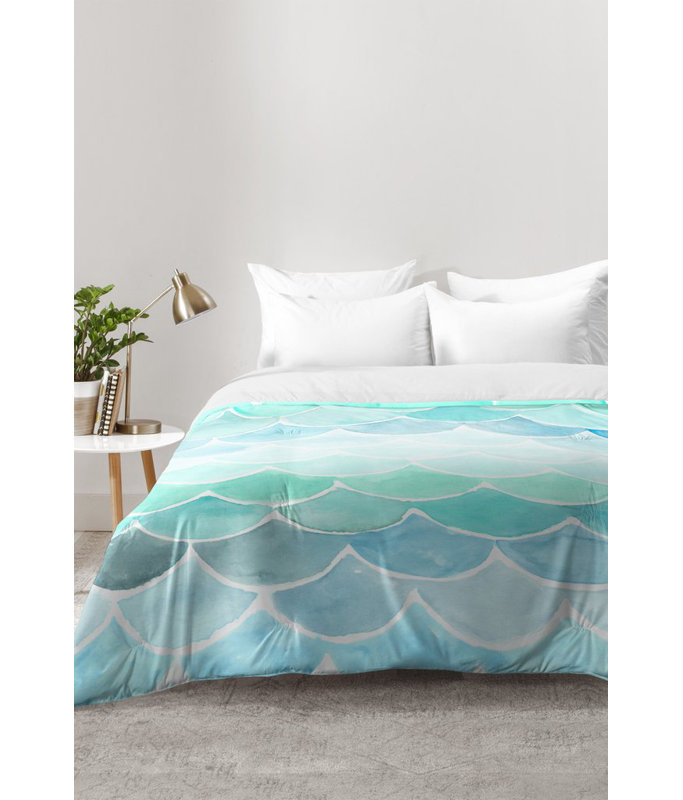 Wonder Forest Coastal Polyester Comforter, Twin XL Comforter + 1 Standard Sham