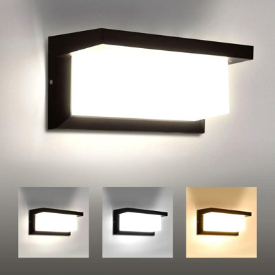 Matte Black 13.5cm H Outdoor Sconce