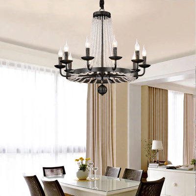 Tang 10 - Light Candle Style Chandelier