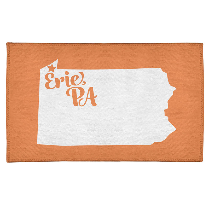 Tapis en poly-chenille erie pennsylvanie, Rectangle 3 pi x 5 pi