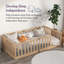 Lit plateforme simple en bois massif par Sapphome-88576515