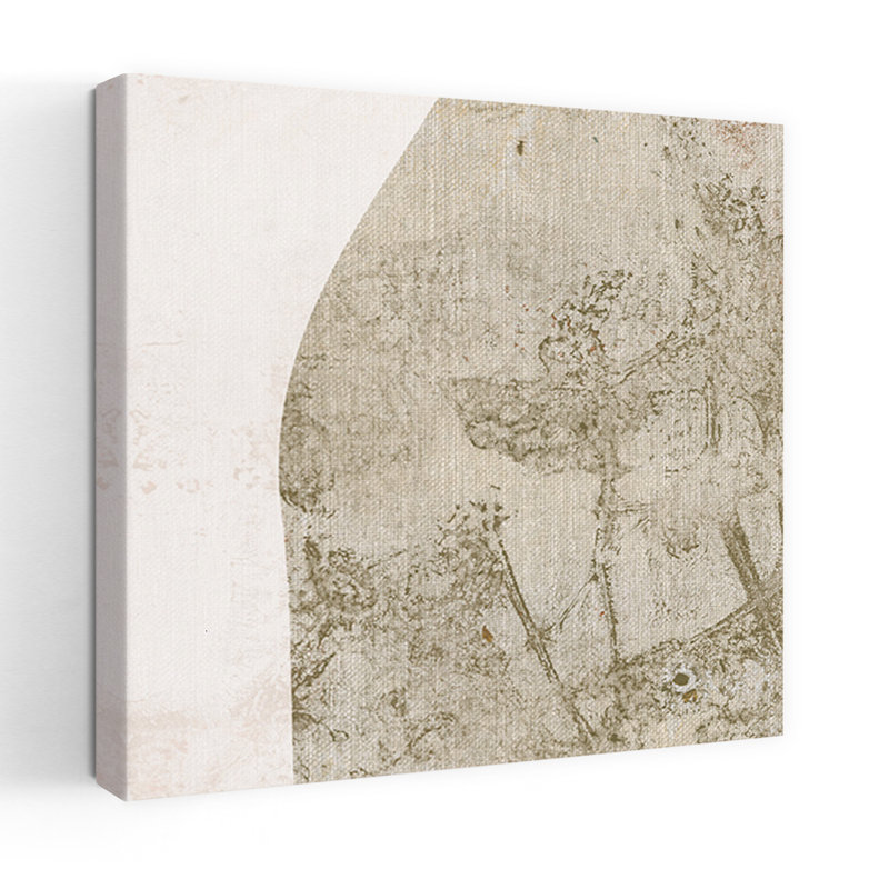 Art contemporain, art contemporain abstrait, H 48 po x l 48 po