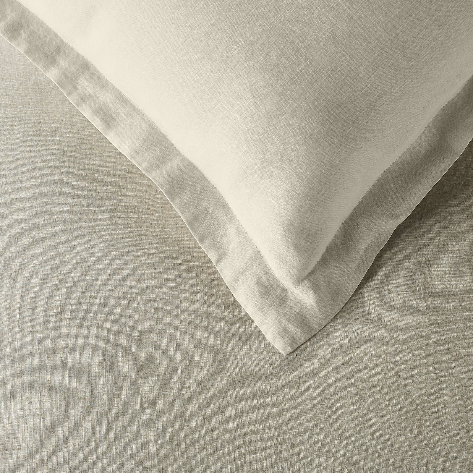 Driscoll Linen Duvet Cover Set, King Duvet Cover, Dark Gray