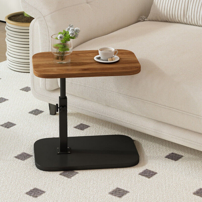 Solid Wood Top C Table Side Table