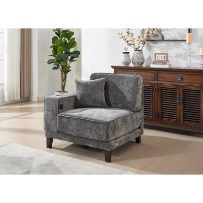 2505 Dark Grey Lift Chair 2