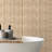 Bamboo  5-7/8"x11-7/8" Fluted Ceramic Wall Tile-90732250