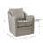Practical armchair with multi-purpose design