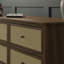 Marin with Cane 6 Drawer Dresser-916895817