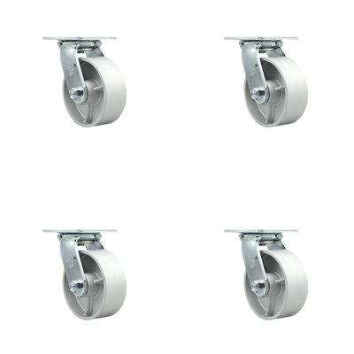 Steel Caster with Roller Bearings