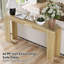 Table d'entrée extra-longue, table de canapé de style campagnard derrière le canapé, table décorative pour entrées étroites, console-1396226480