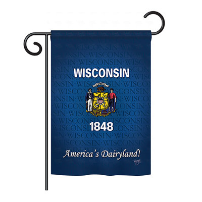 Double Sided Polyester House Flag