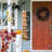 42"H Lighted Halloween Wooden Stacked Pumpkins Porch Sign With Timer