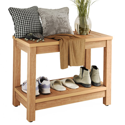 Nymir 23.4'' W Polystyrene HIPS Shower Bench