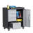 29.5" Mobile Garage Storage Cabinet with 4 Drawers, Adjustable Shelves & Locking Casters - Heavy Duty Steel Tool Organizer-2069439472