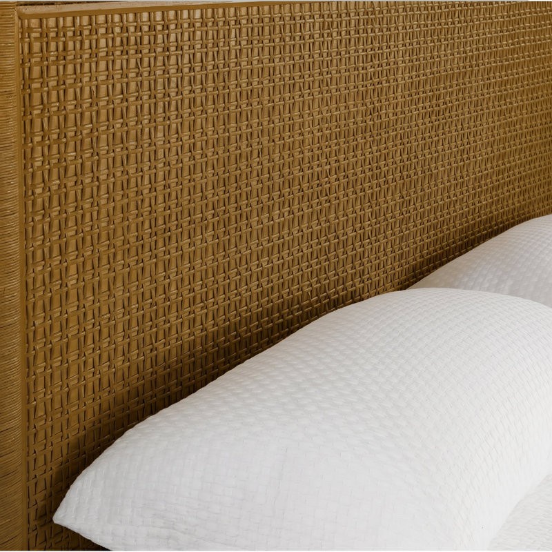 Naples Low Profile Standard Bed, King, Sea Glass