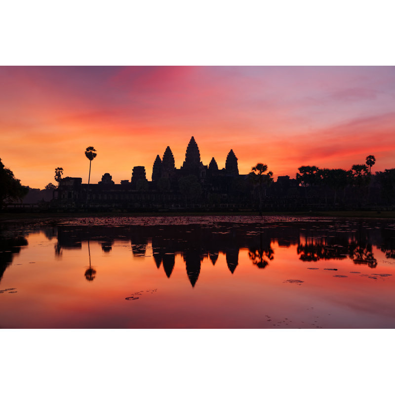 Blakeli Angkor Wat In Cambodge par - Photographie de toile tendue, H 32 po x l 48 po