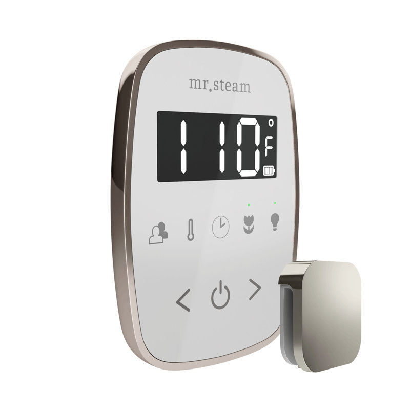 Régulateur de douche à vapeur TempoFlex, Nickel poli