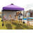 10' X 10‘ Pop Up Canopy With Sidewalls For Outdoor, Waterproof Portable Canopy With One Push Setup-109519367