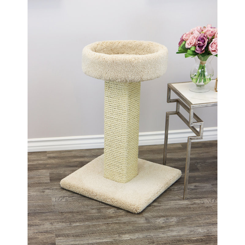 Grand arbre à chat 32 po Prestige, Beige