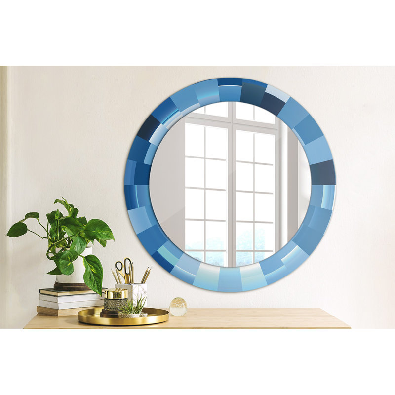 Huldar Glass Flat Wall Mirror