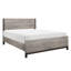 Lit gris pour grand lit - Grace Board Elegant Choice