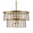Stasia 9 - Light Antique Brass Unique/Statement Pendant