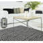 Tapis intérieur / extérieur noir Annaliya Algimanta Wave-1702769853