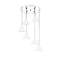 Luminaire suspendu 6 lumières DEL