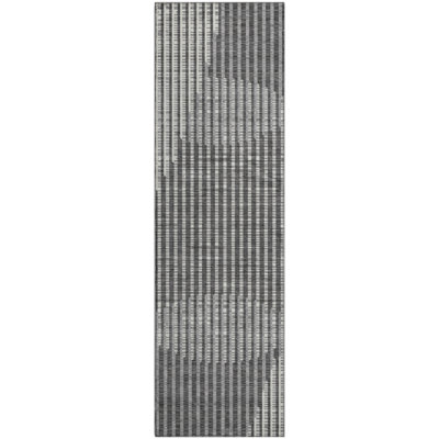 Premium Machine Washable Corum AMF1001 Circles Rug