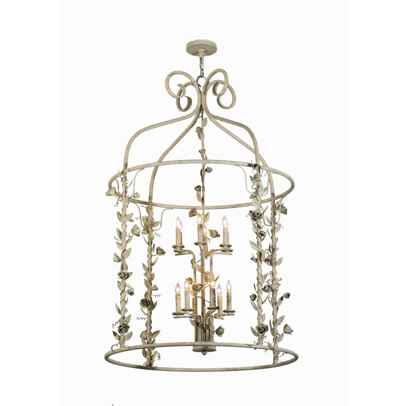 Lustre à 12 lumières l 42 po Rosa