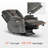 Analie Small-Wide Power Recliner Lift Chair with Massage and Heat-990504350