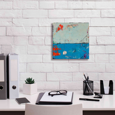 Epic Graffiti 'Blue Bound' By Erin Ashley, Giclee " Blue Bound " by Erin Ashley