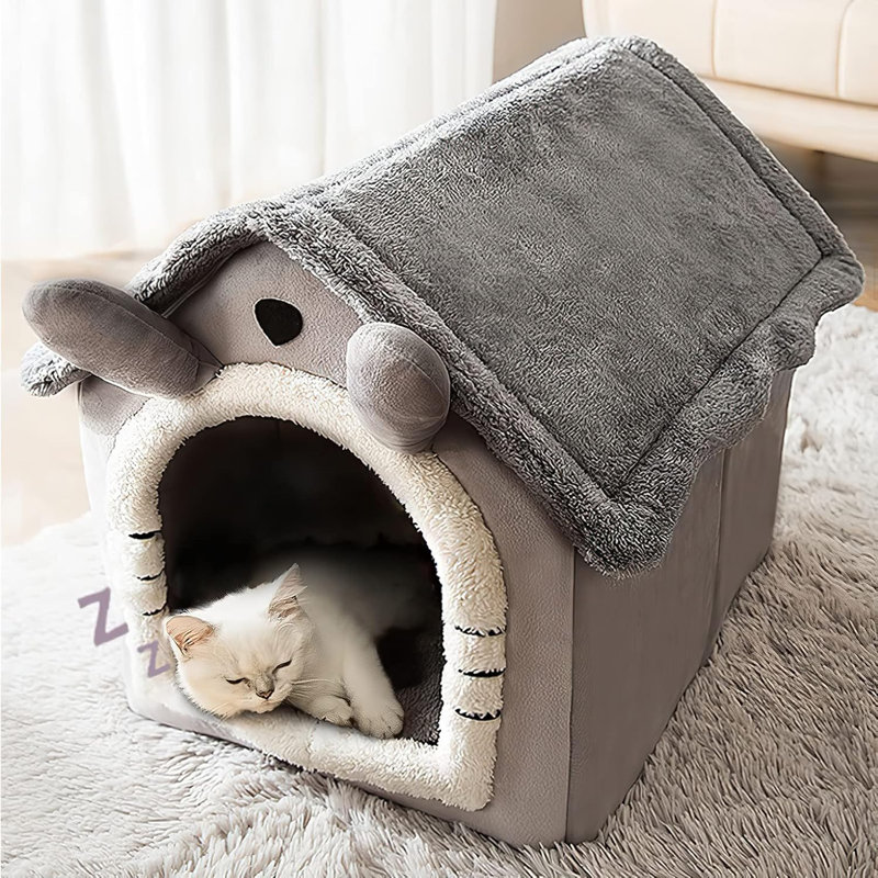 Maison pour animaux Deluxe, L 14,2 po x l 17,3 po