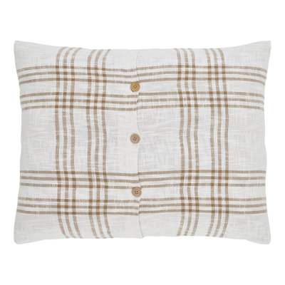 Taie décorative écossaise blé